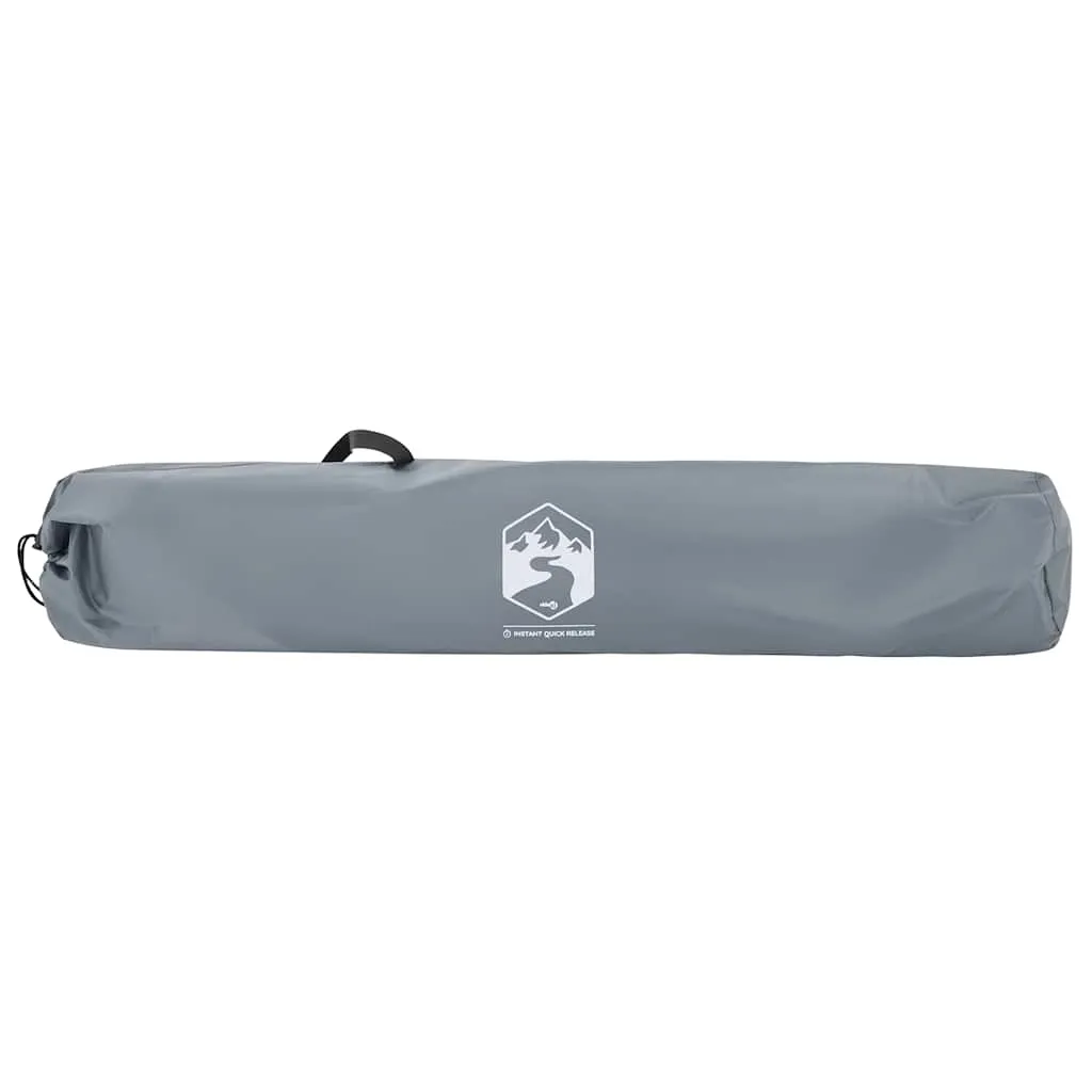 Campingzelt Kuppel 210x200x135 cm Grau und Orange