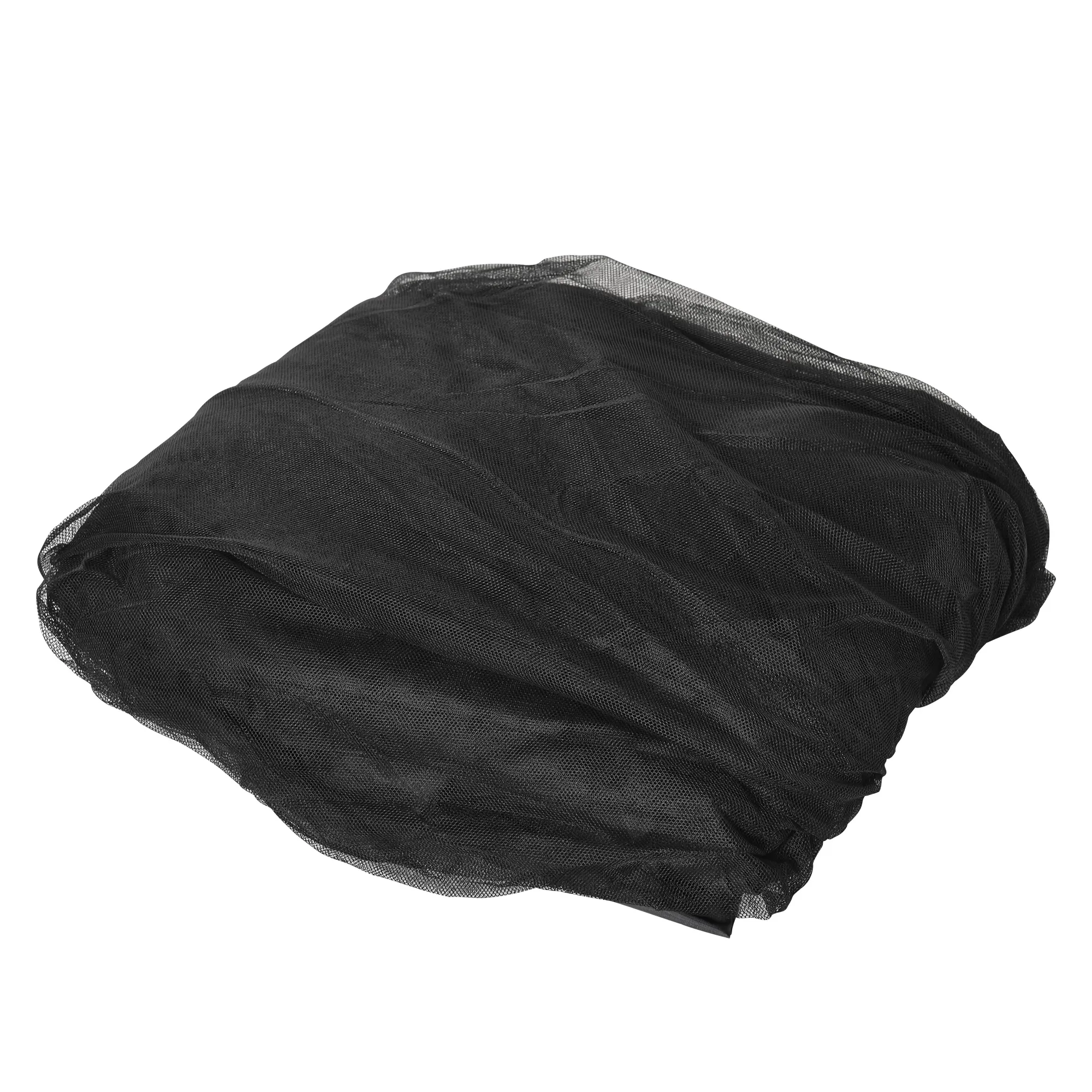 Moskitonetz für Sonnenschirme Ø300 cm Schwarz