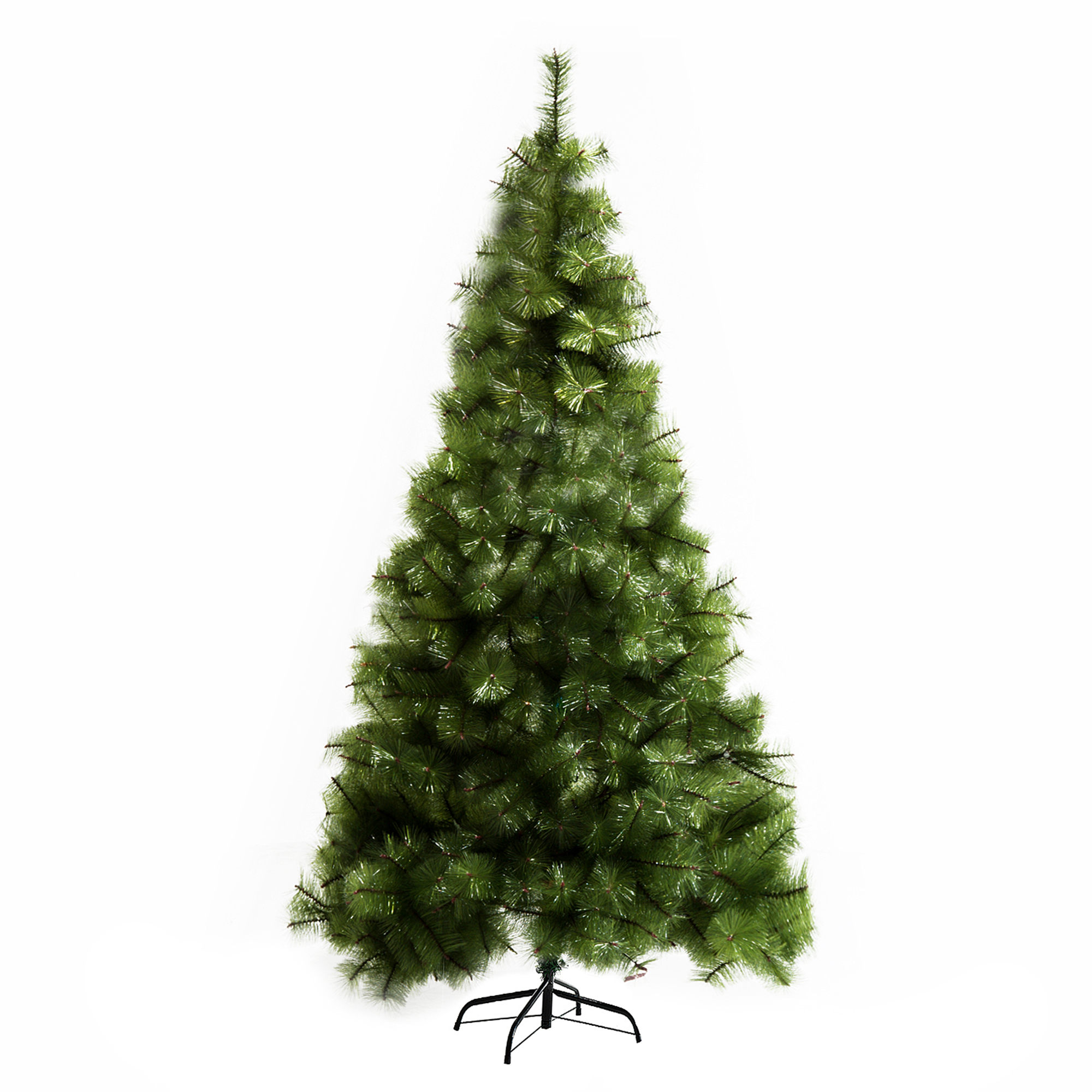 Weihnachtsbaum 2,1 m Grün mit 505 Zweigspitzen
