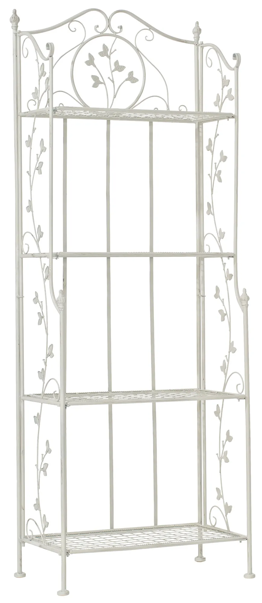 Standregal Arona 158x60x33 cm antik weiß