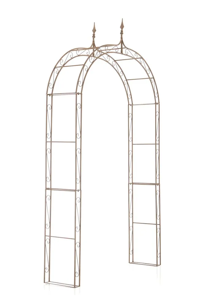 Rosenbogen Lenz 264x147x37 cm antik braun