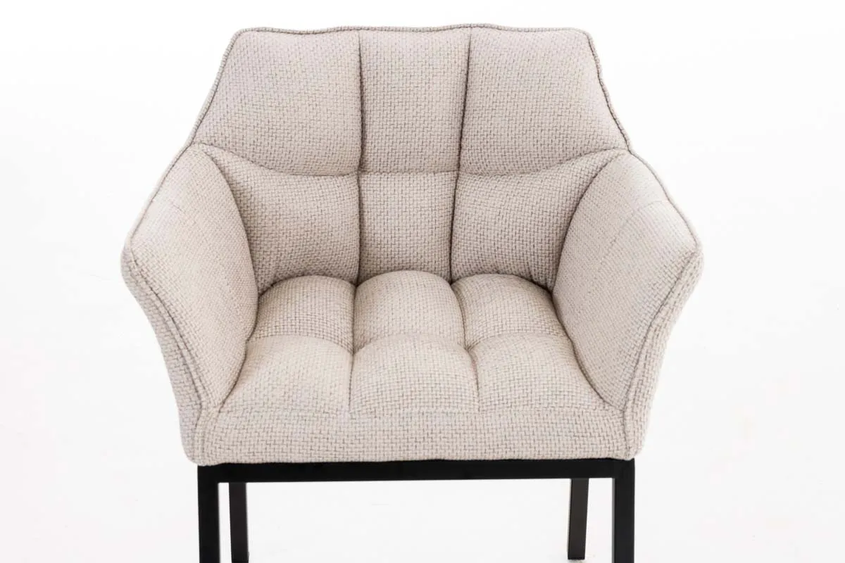 Esszimmerstuhl Octavia 63x67x78 cm elfenbein