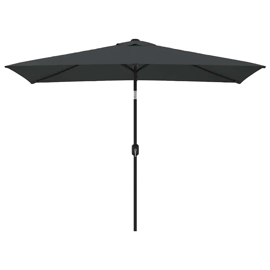 Eleganter Sonnenschirm Anthrazit 300x200x252 cm mit UV-Schutz