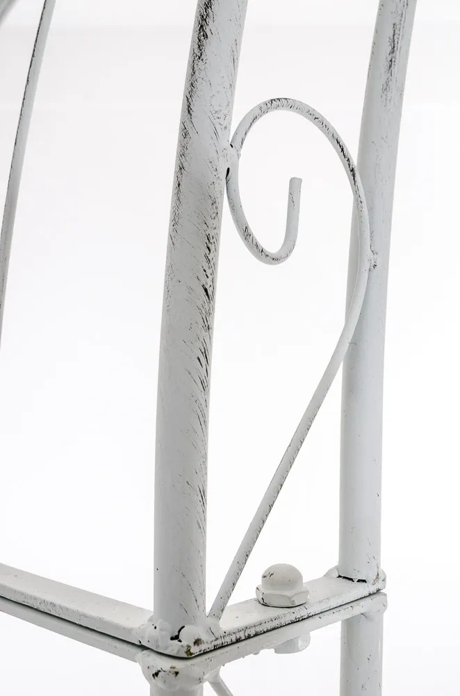 Rosenbogen Sun 260x148x34,5 cm antik weiß
