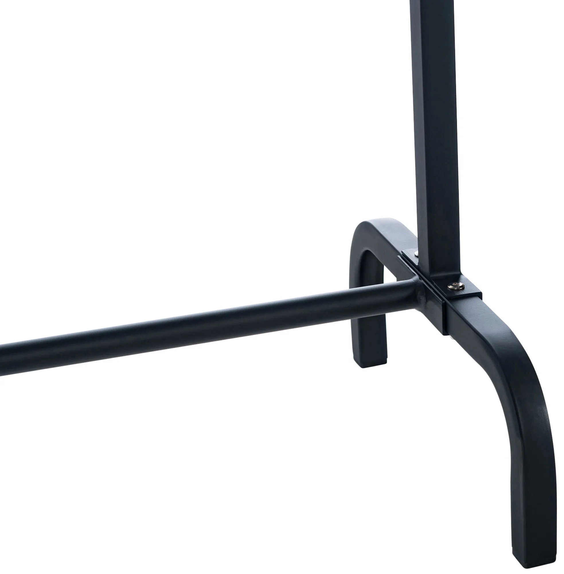 Kleiderständer Lara 120/150x38x120 cm schwarz