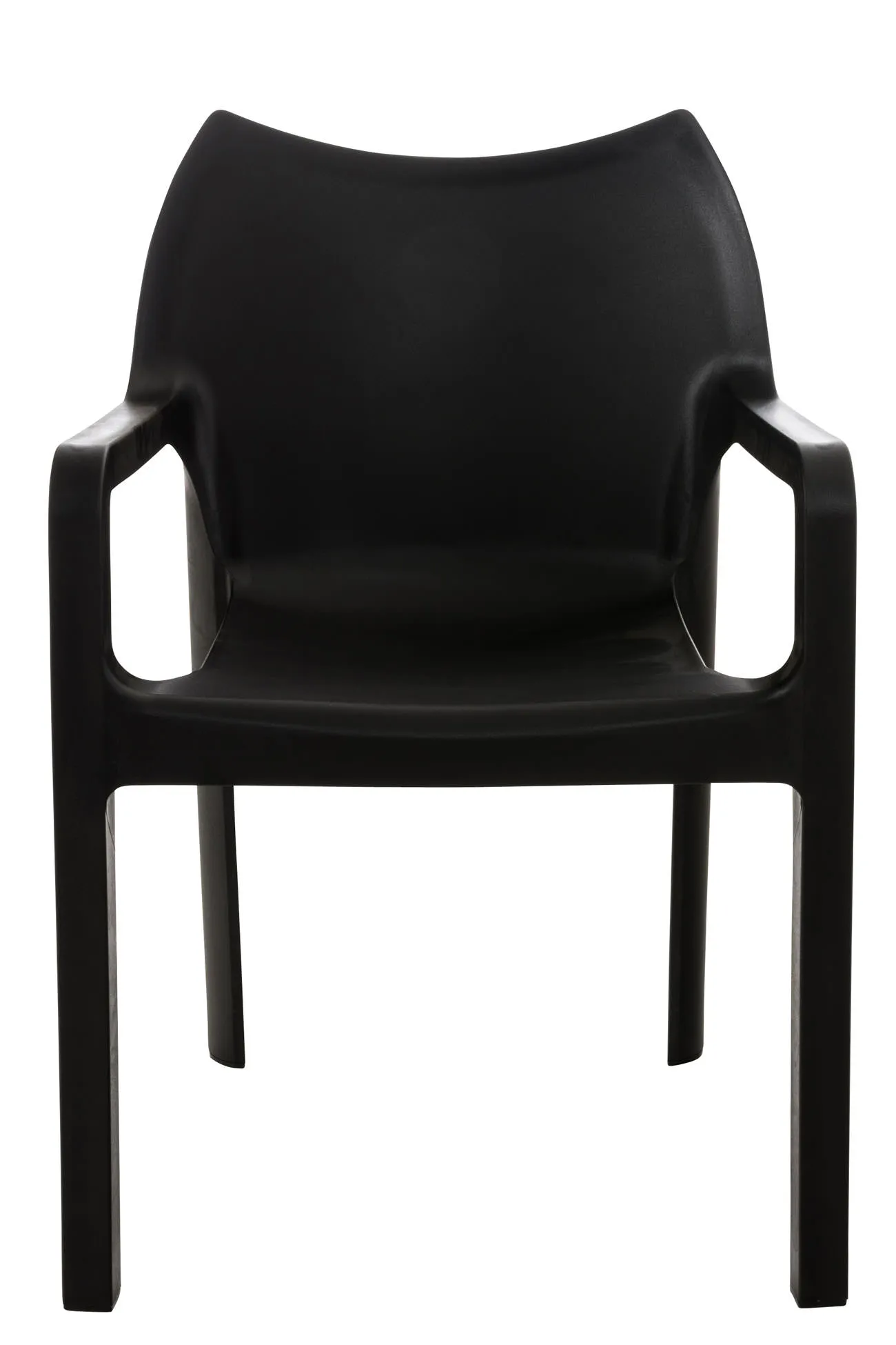 Gartenstuhl Diva 84x57x53 cm schwarz