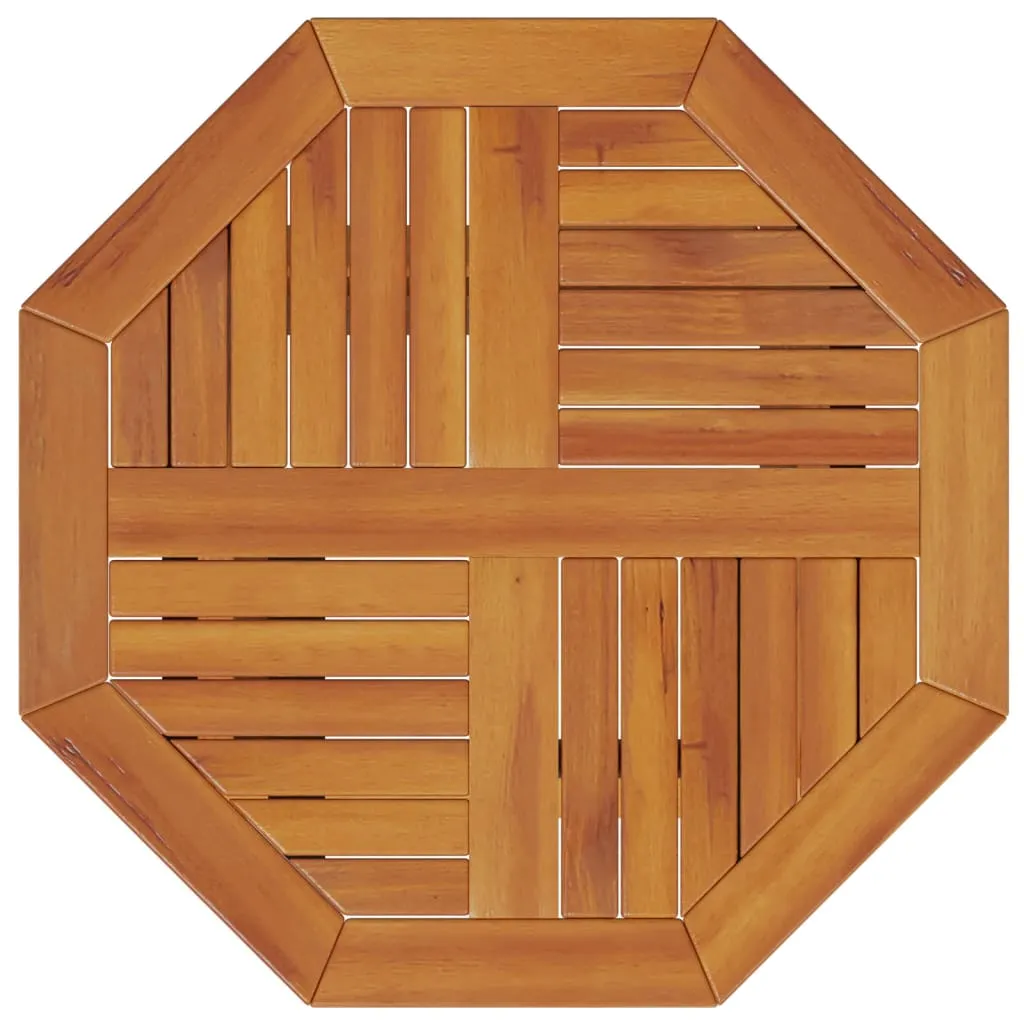 Gartentisch aus Echtholz, klappbar, 60 x 75 cm, geölt