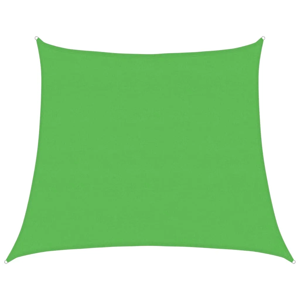 Sonnensegel Trapez 4/5 x 4 m Hellgrün aus HDPE