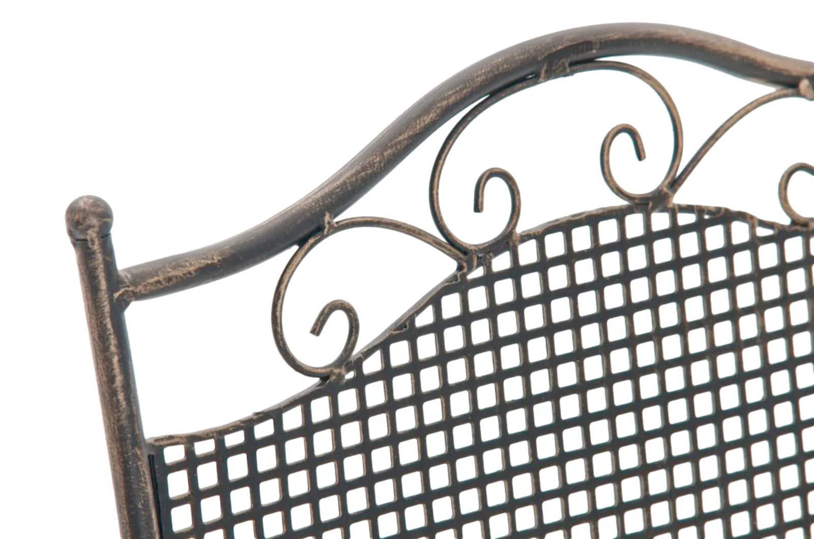 Gartenstühle Kiran 2er Set 91x41x50 cm bronze