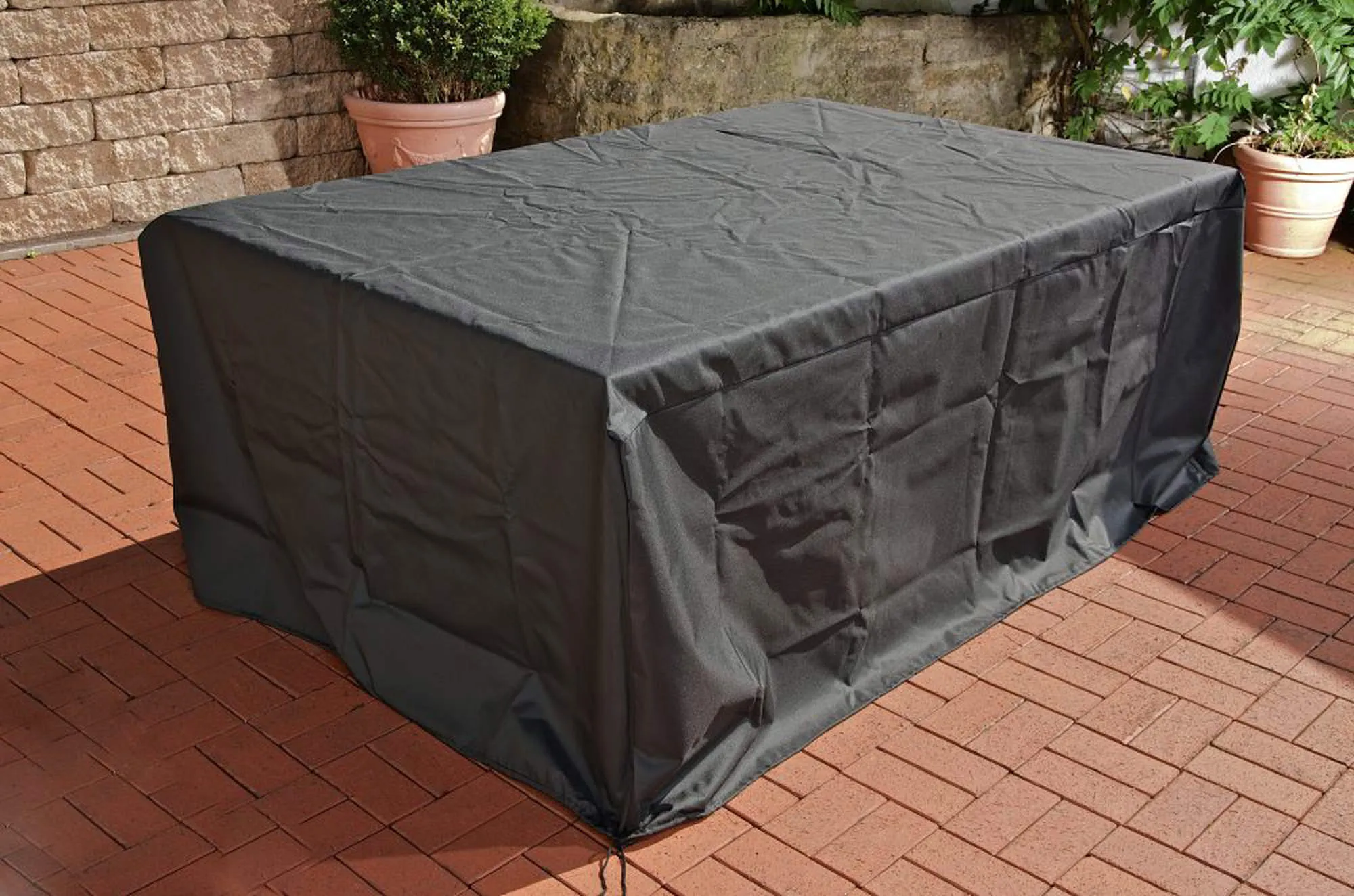 Abdeckhaube 85x68x100 cm schwarz