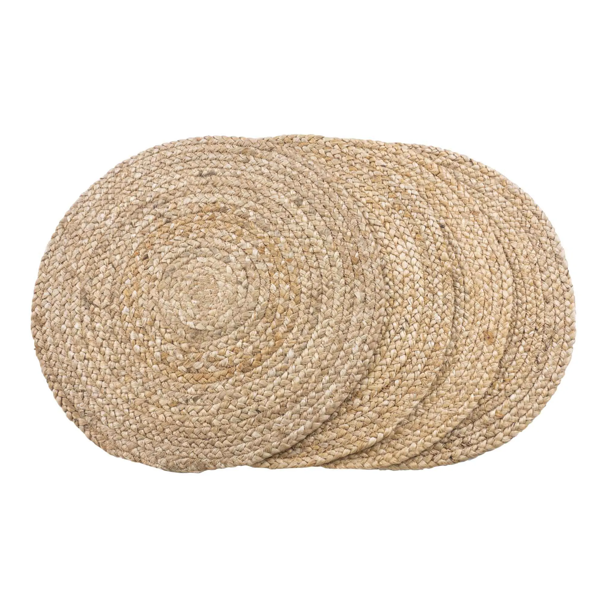 tinkaro Tischset Bombay, 4er-Set Jute Natur