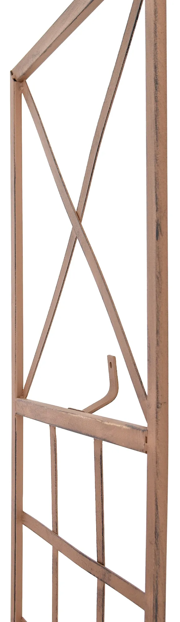 Rankgitter Trigo 198x40x2 cm antik braun