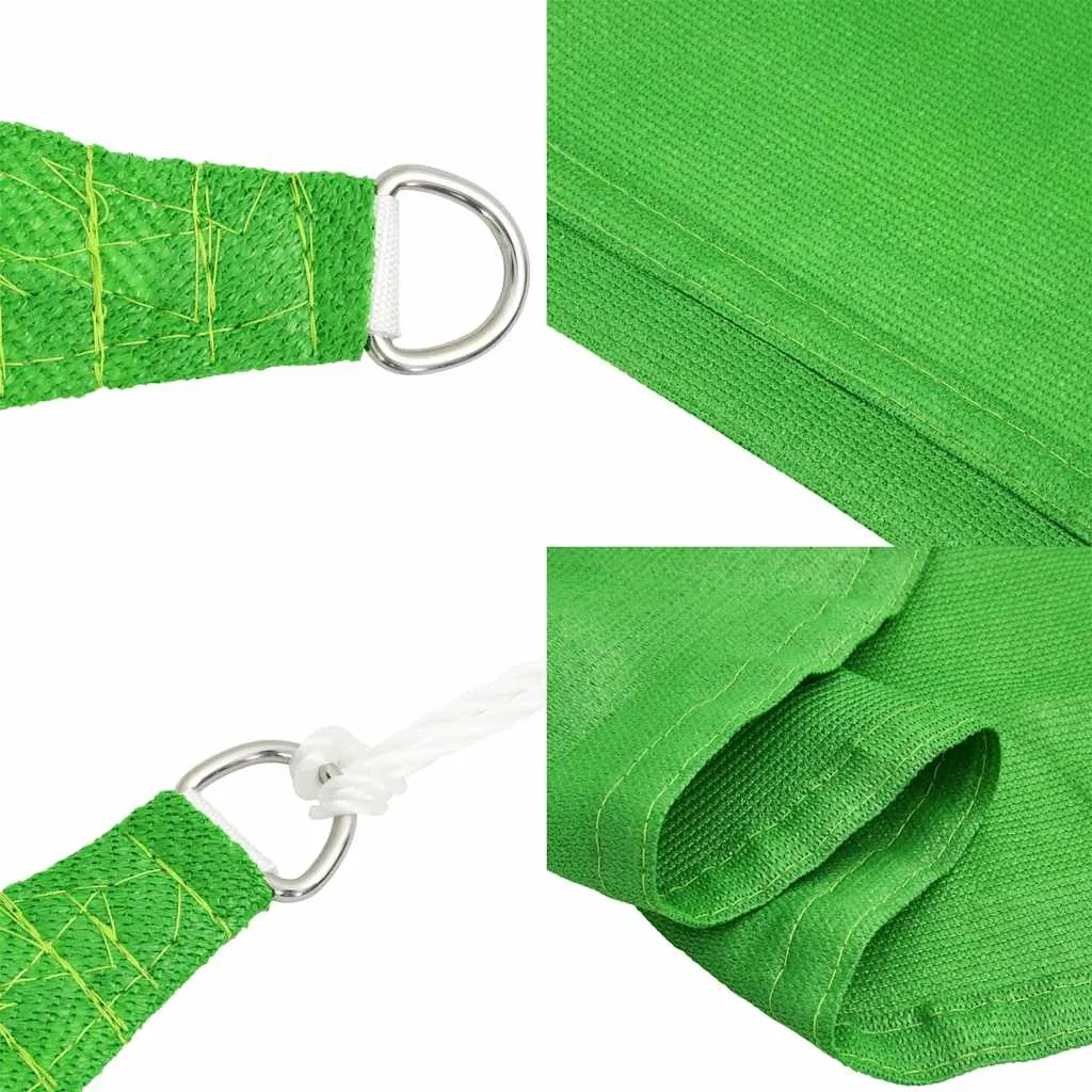 Sonnensegel Trapez 4/5 x 4 m Hellgrün aus HDPE