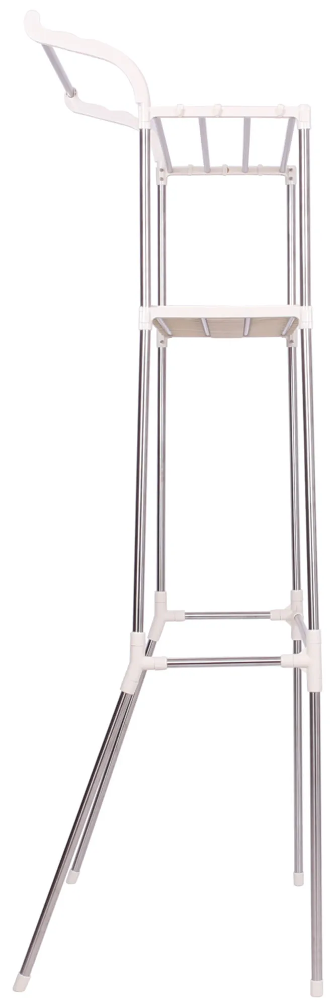 CLP Waschmaschinenregal Ellsworth 173x70x49,5 cm weiß