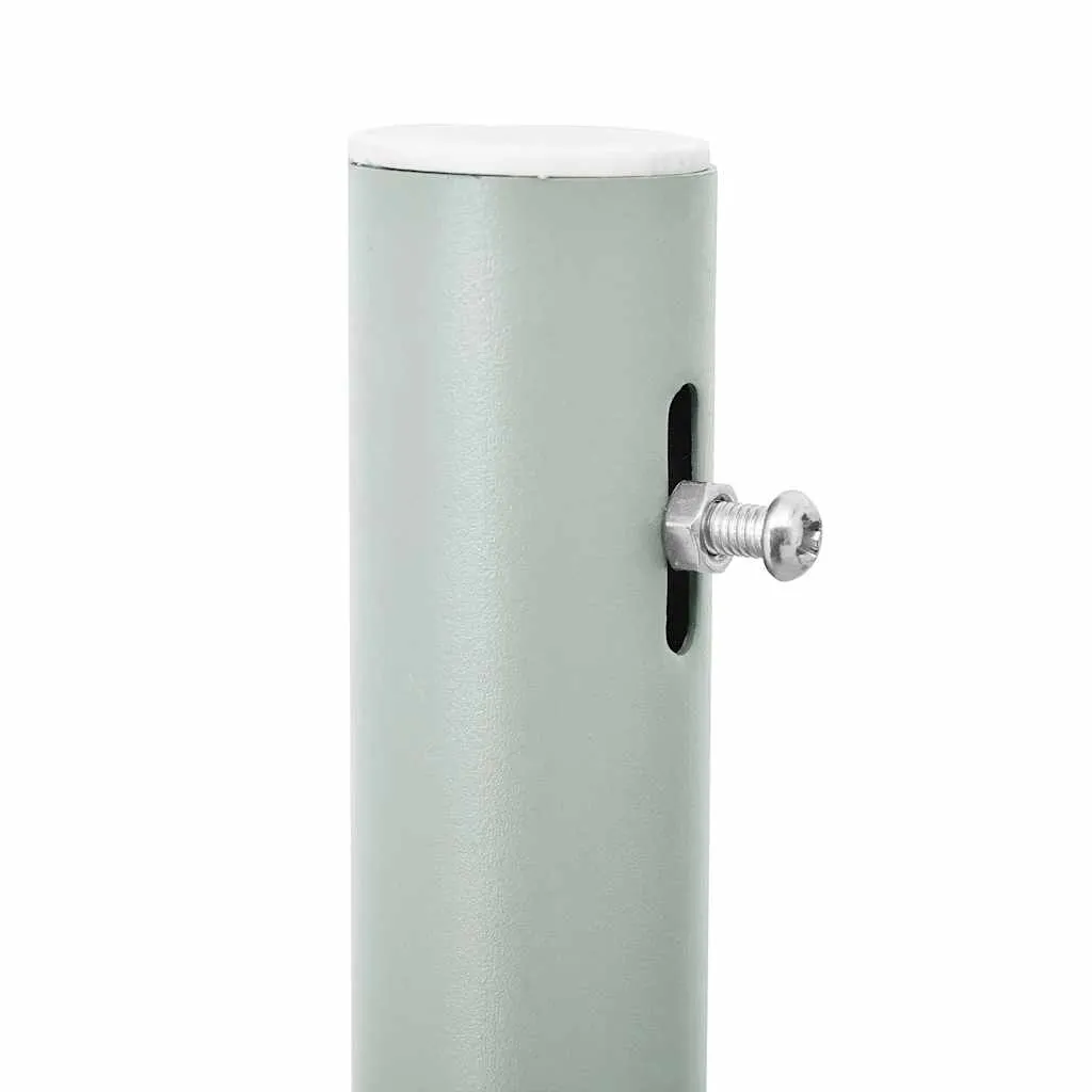 Seitenmarkise 140 x (0-600) cm in Creme und Grau