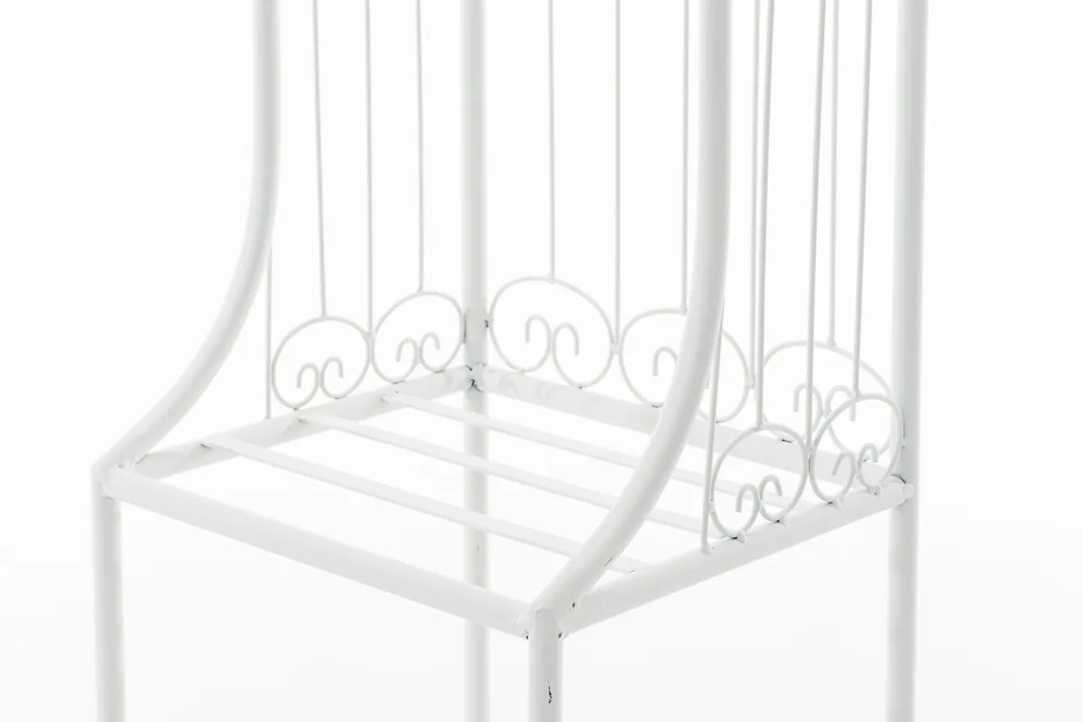 Rosenbogen Alessia 239,5x163x34 cm weiß
