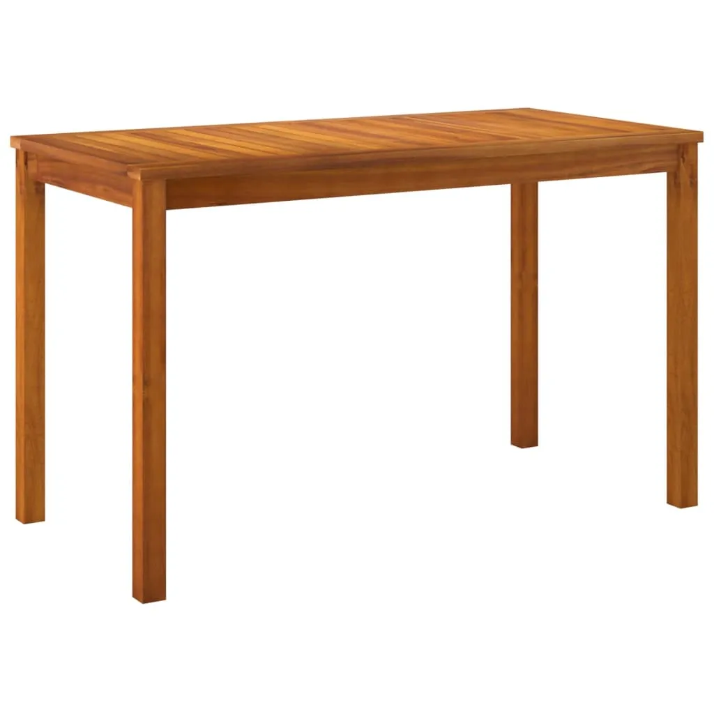 Gartentisch aus Echtholz 110 x 55 x 67 cm, Ölfinish