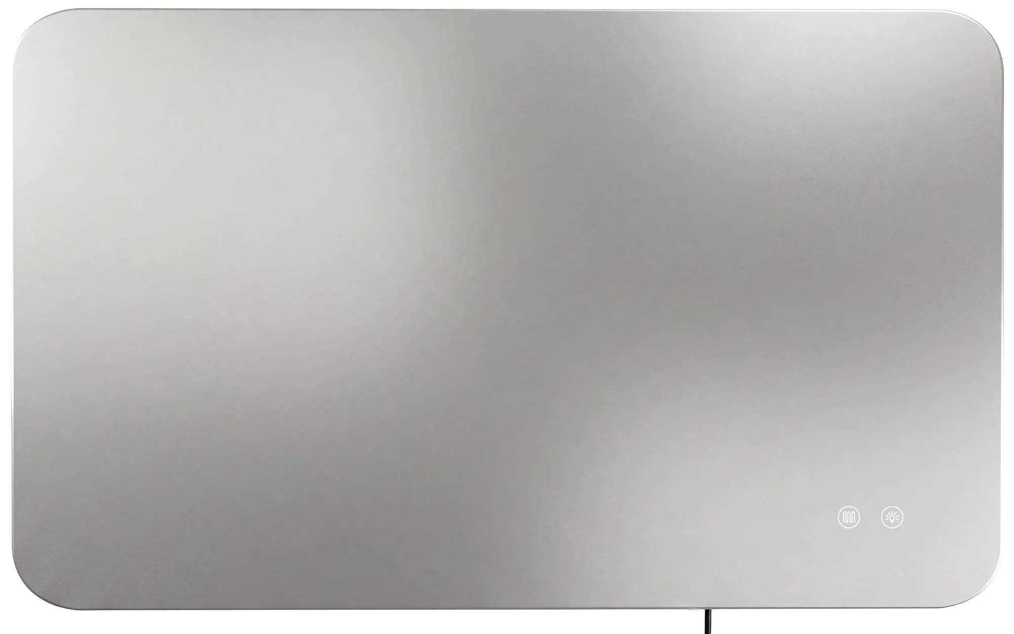 Badspiegel Palmiro LED 100x60 cm Klarglas