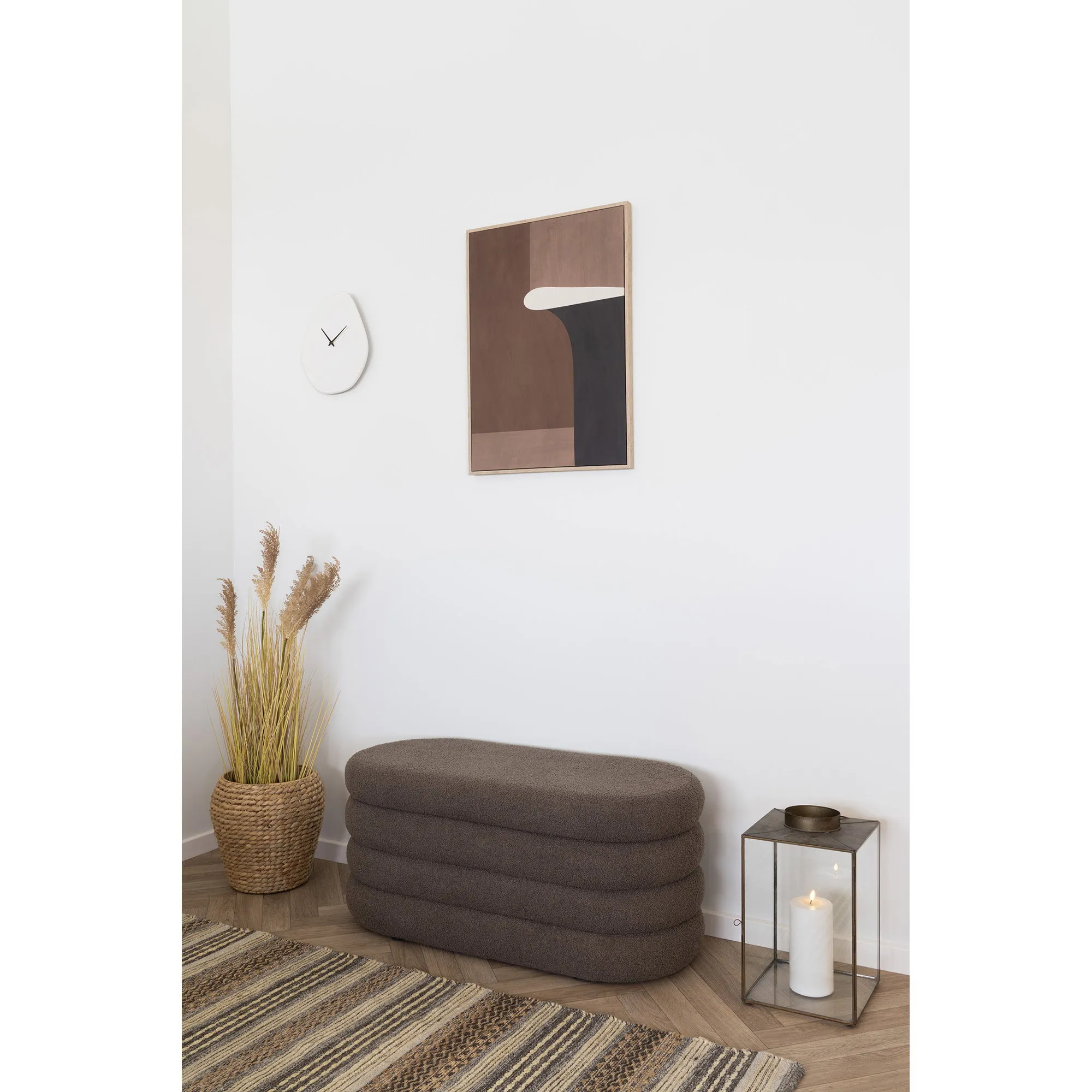 tinkaro Mohali Laterne 24,5 x 24,5 x 42 cm Antik-Messing-Look