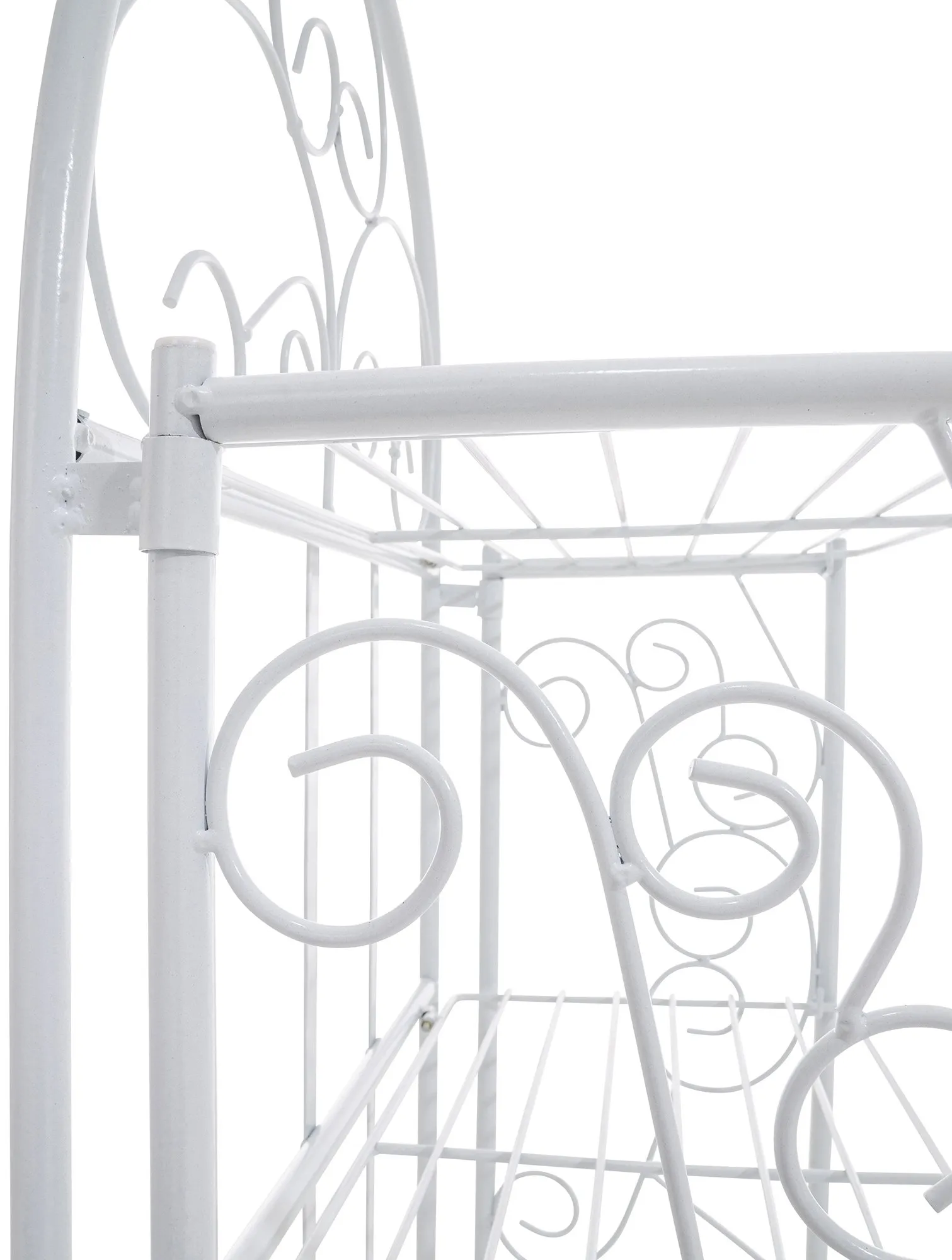 Standregal klappbar 81.5x45.5x24 cm weiß
