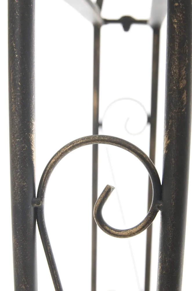 Rosenbogen Lenz 264x147x37 cm Bronze