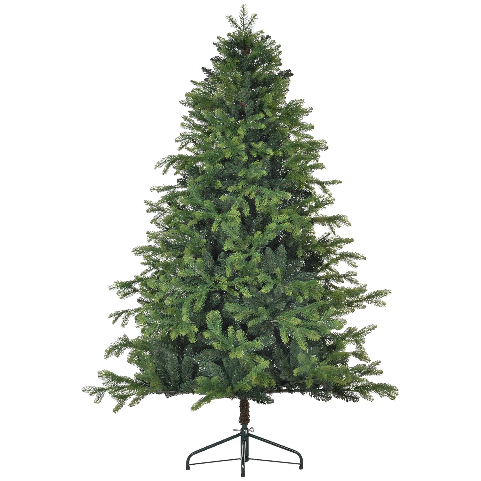Künstlicher Weihnachtsbaum 183 cm flammhemmend, Grün