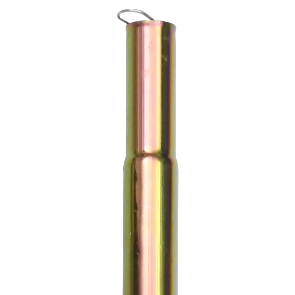 Sonnensegel-Stange aus verzinktem Stahl 200 cm Länge, 22 mm Durchmesser