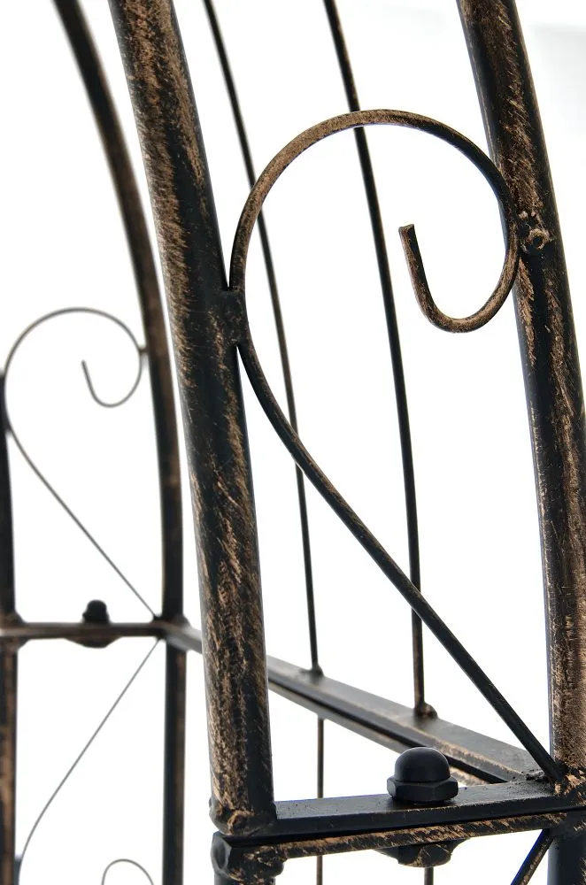 Rosenbogen Sun 260x148x34,5 cm Bronze