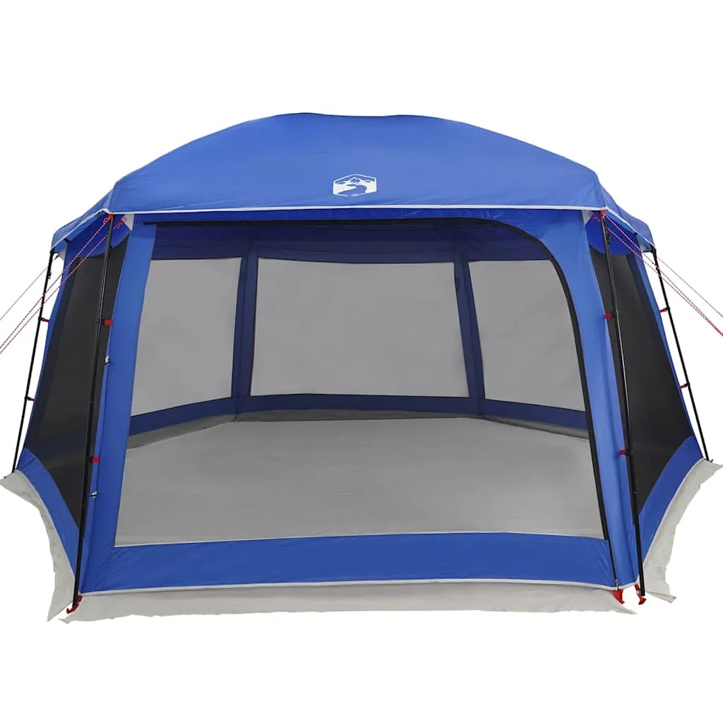 Poolzelt Azurblau 618x532x246 cm mit abnehmbarem Überzelt