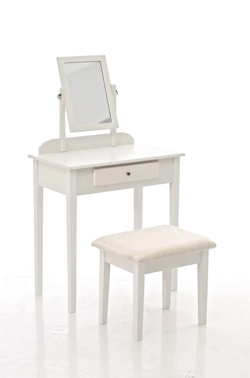 Schminktisch DIANA 72x41x76 cm weiß