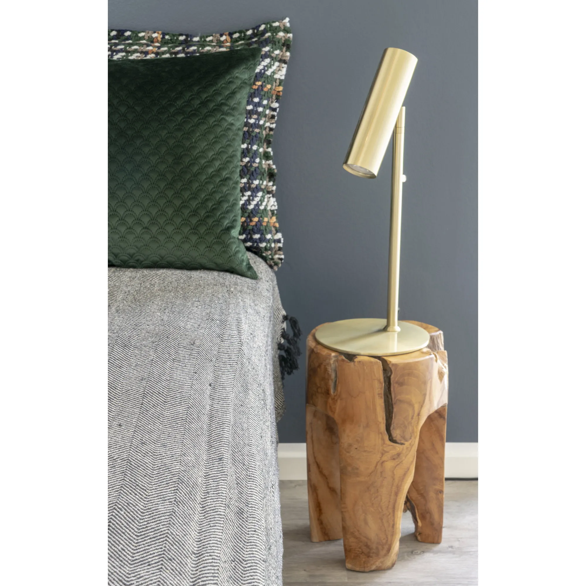 tinkaro Tischlampe Paris 20 x 20 x 47 cm Messing