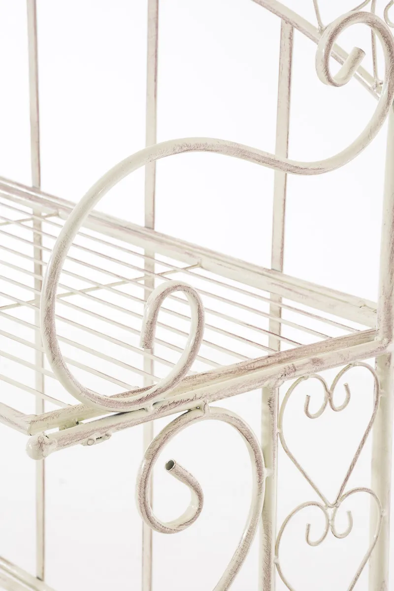 Standregal Antje 153x61x33 cm antik-creme