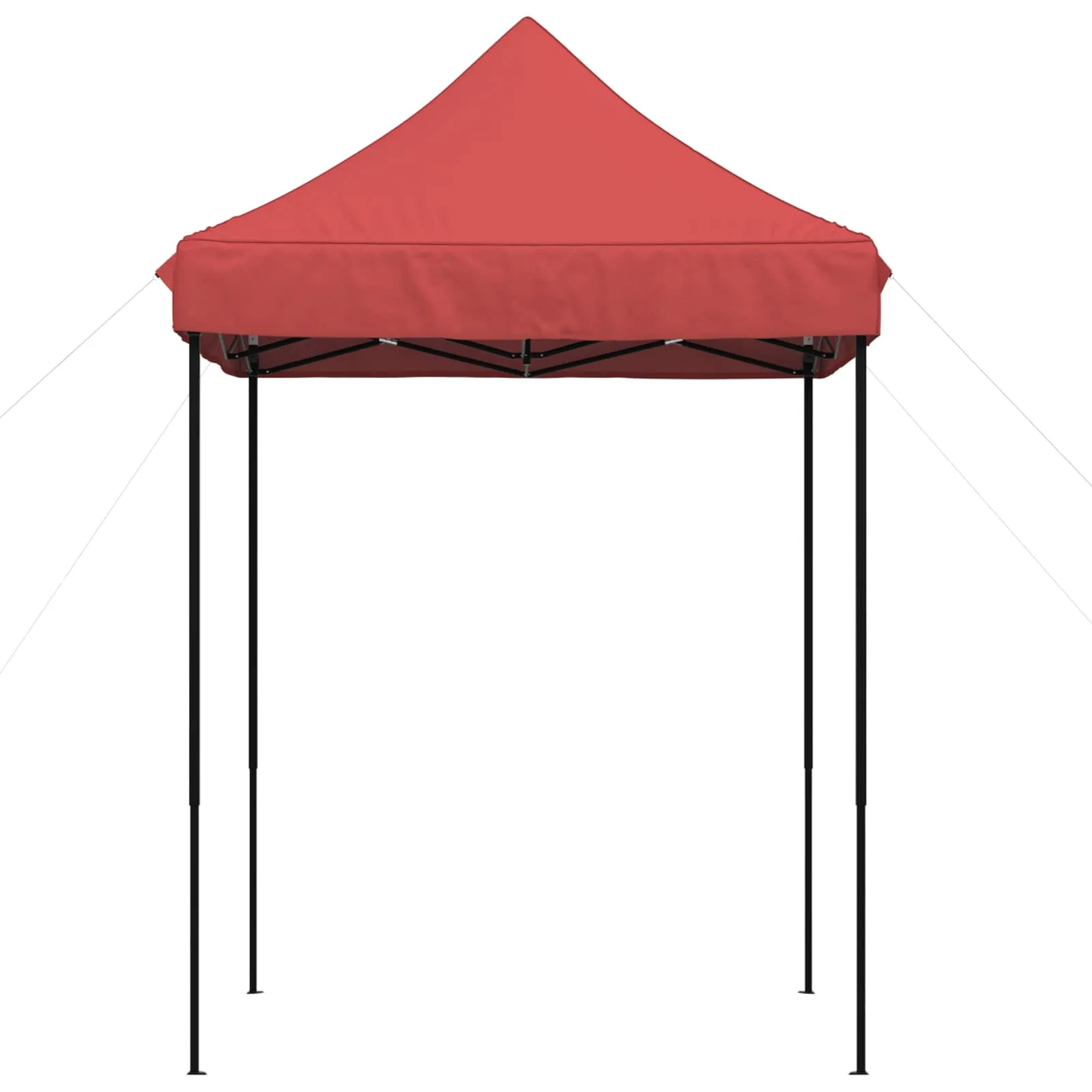 Elegantes Partyzelt 200 x 200 x 306 cm in Bordeauxrot
