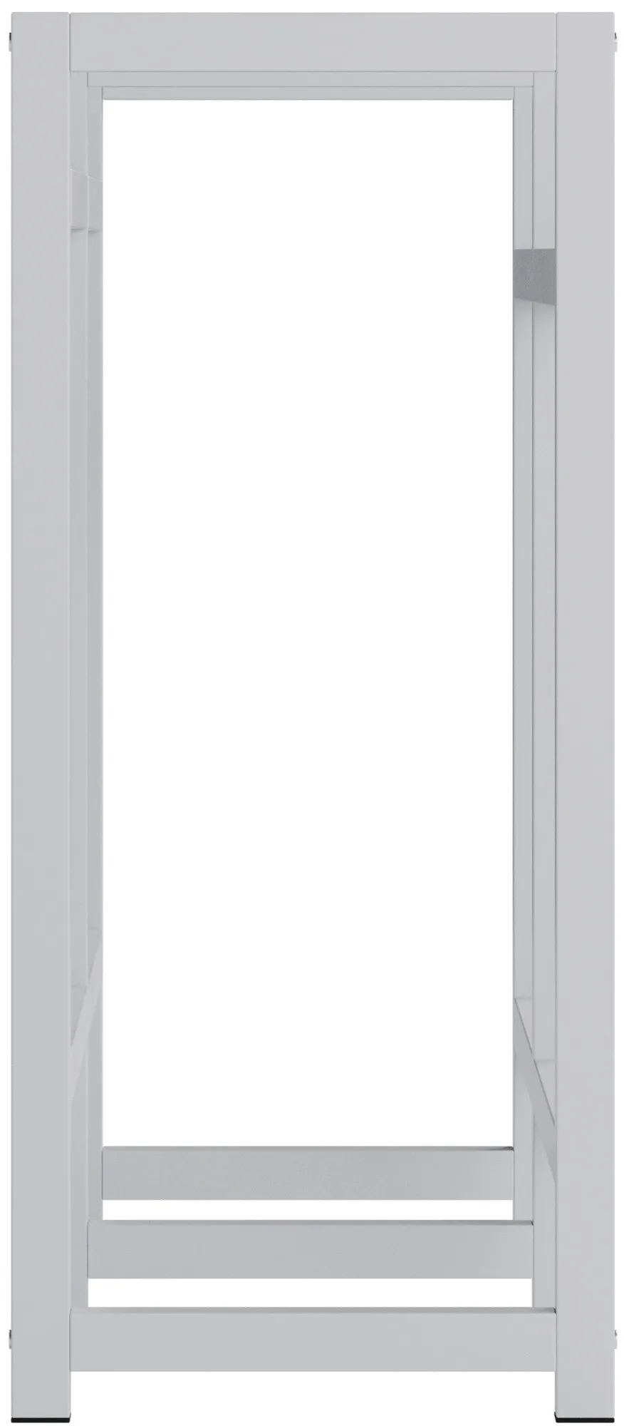 Getränkekistenständer Stack 91x31x75 cm weiß