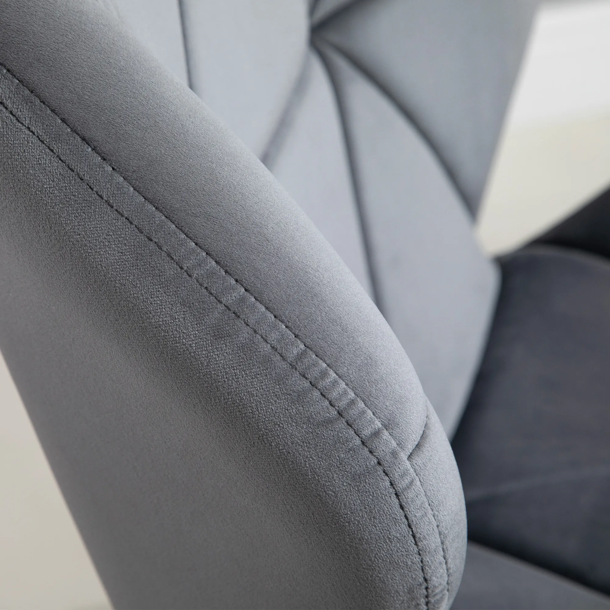 Küchenhocker mit Rückenlehne 57L x 58B x 97-117H cm Blau