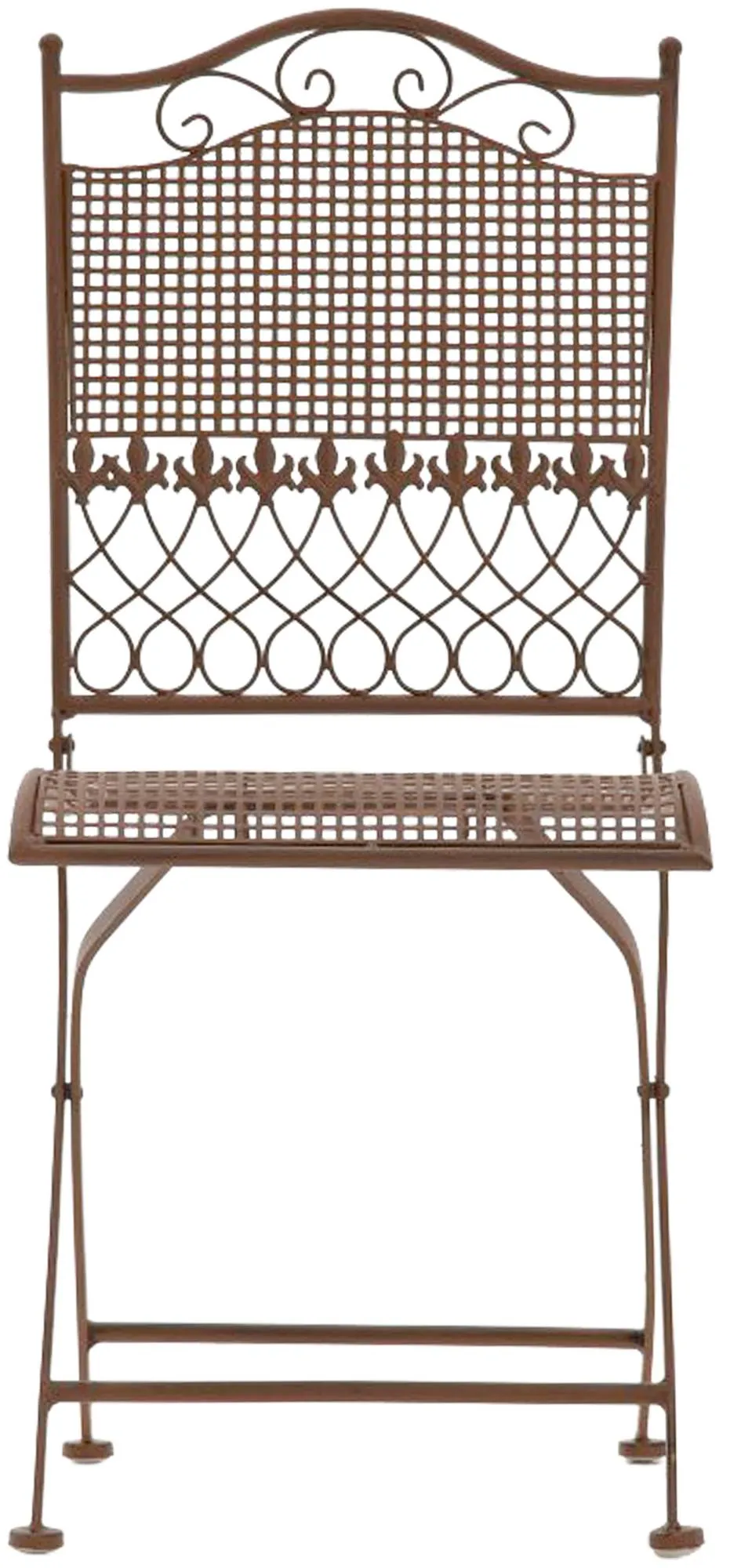 Gartenstühle Kiran 2er Set 91x41x50 cm antik braun