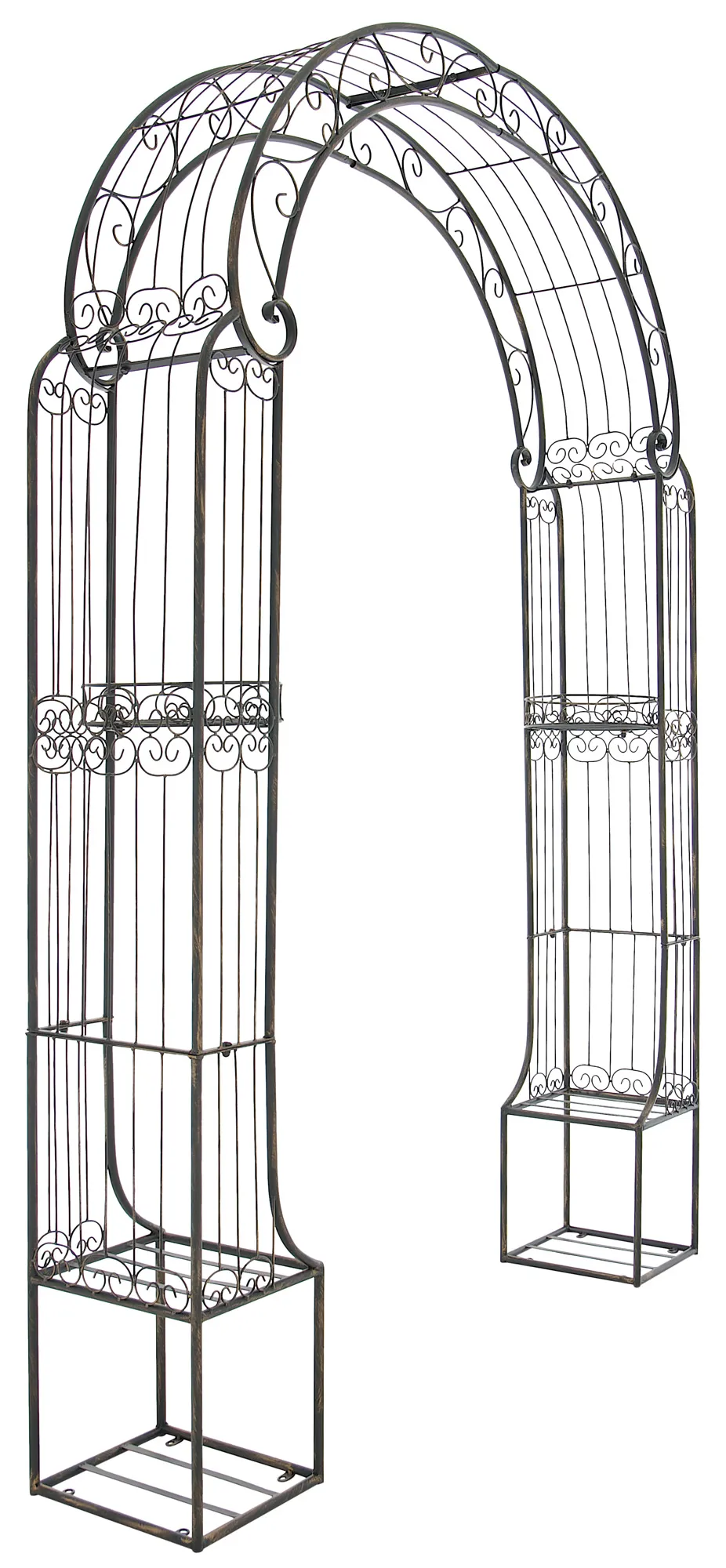 Rosenbogen Alessia 239,5x163x34 cm Bronze