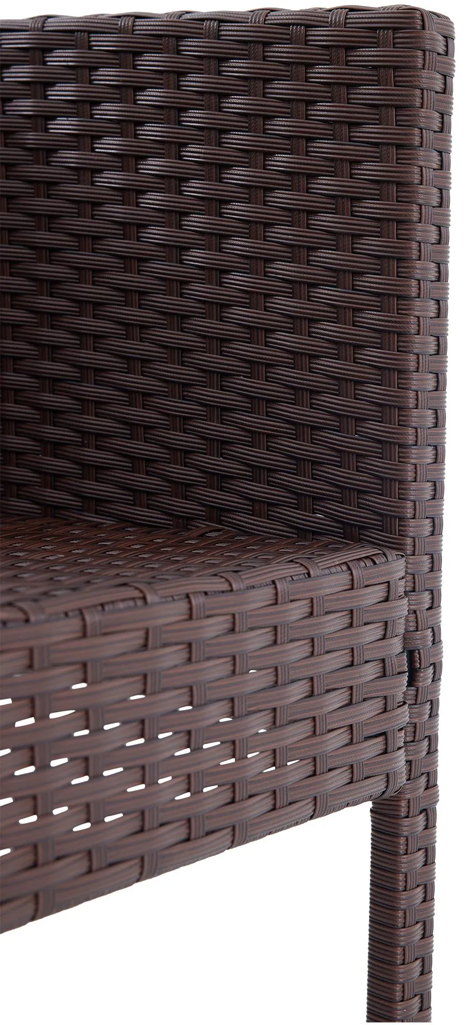 Sitzgruppe Ramunda 201x103x77 cm braun