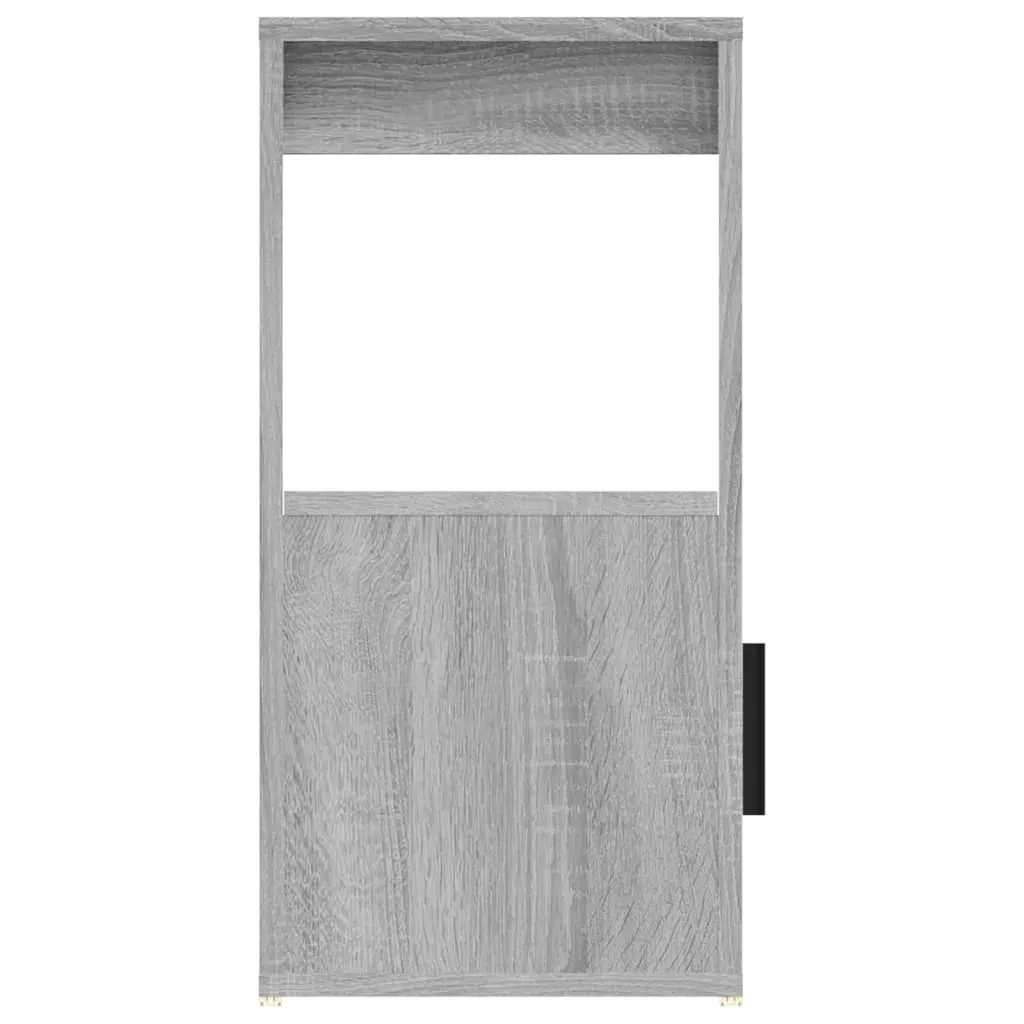 Sideboard Grau Sonoma 80x30x60 cm Holzwerkstoff