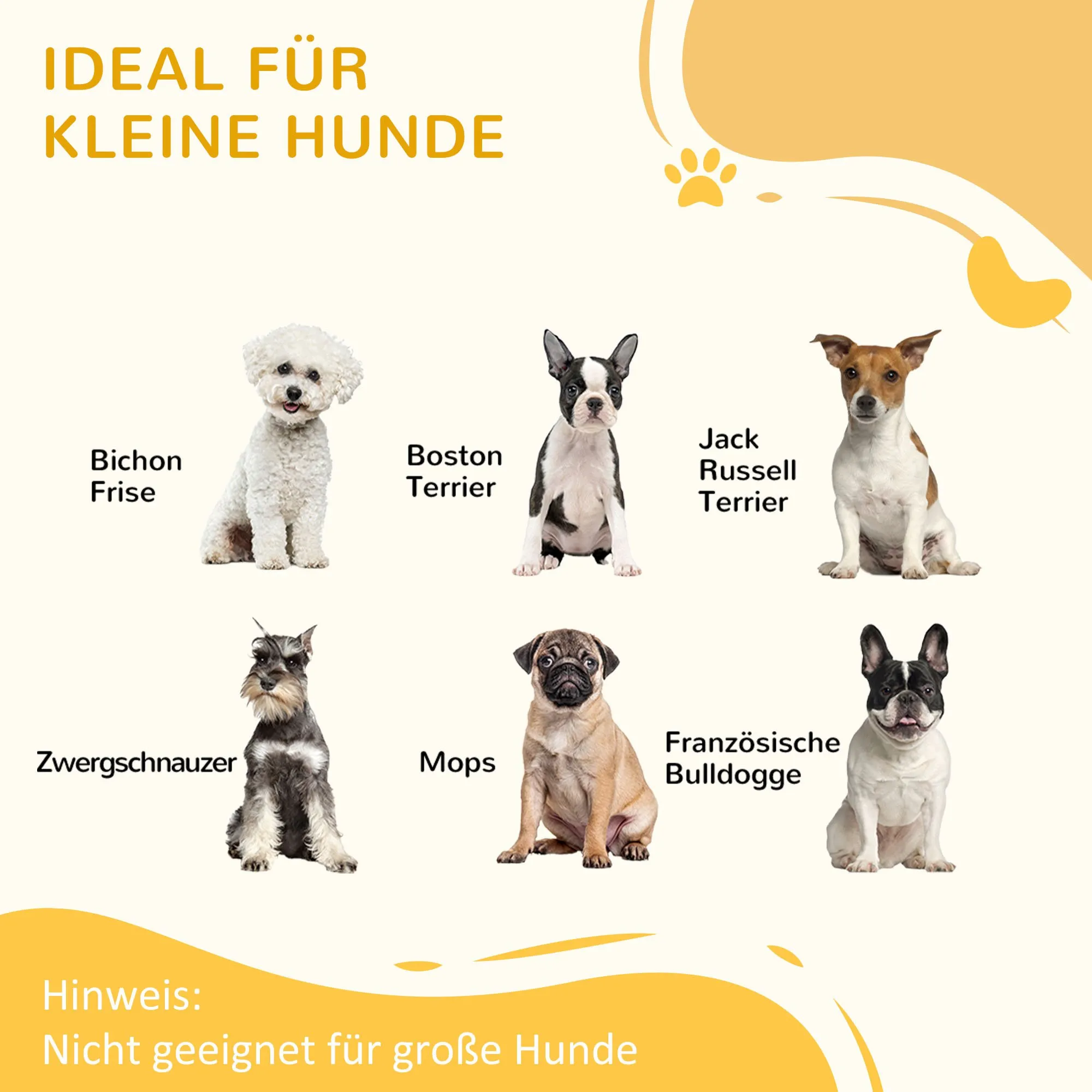 Hundegitter 3-teilig aus Holz, faltbar, 154,5 x 61 cm, Schwarz