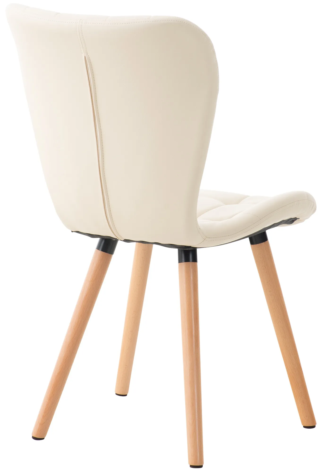 Esszimmerstuhl Elda 88x50x63 cm creme