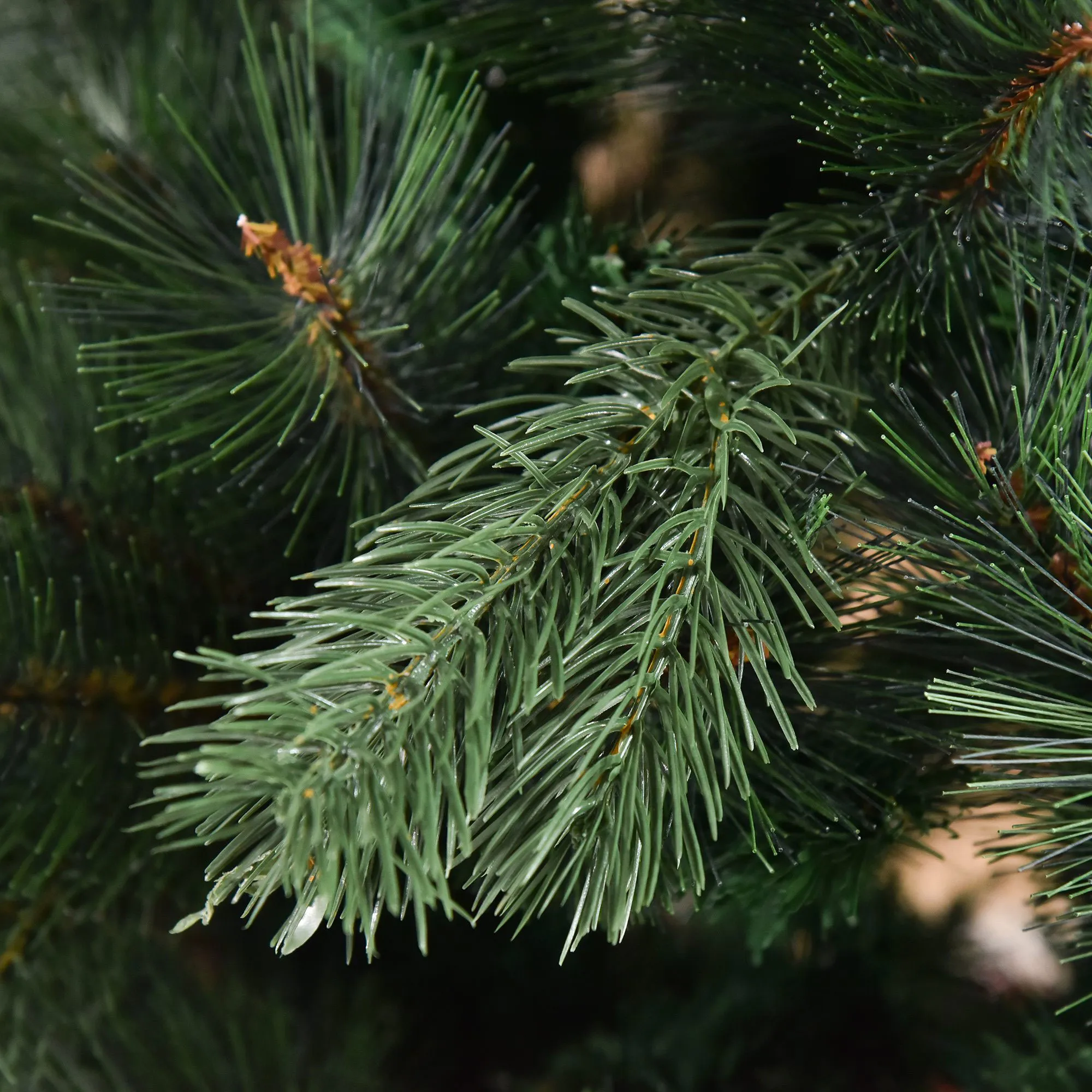 Künstlicher Weihnachtsbaum Tanne Ø90 x 180 cm Kunststoff Grün
