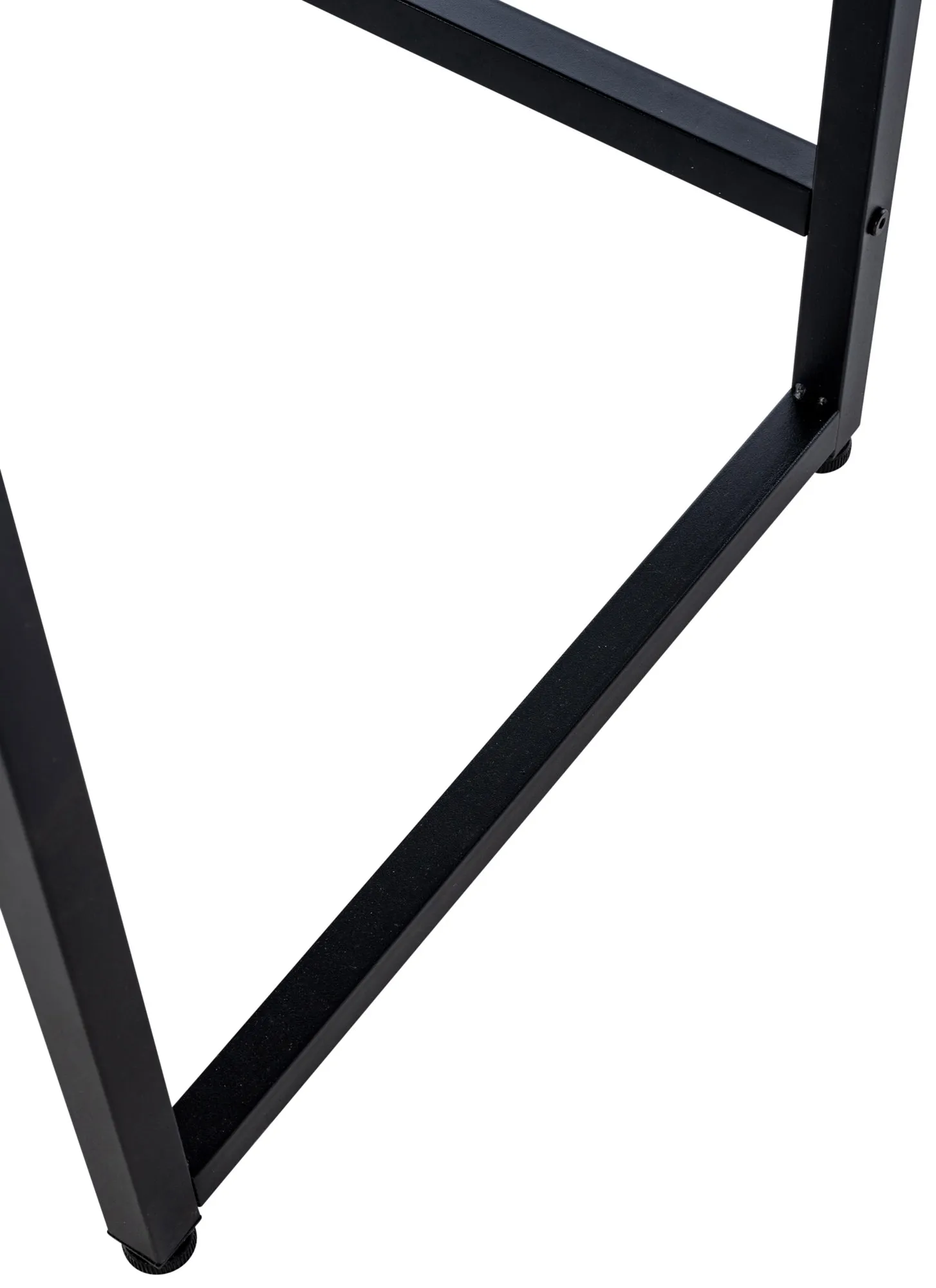 Schreibtisch Billings 120x50x150 cm schwarz/braun