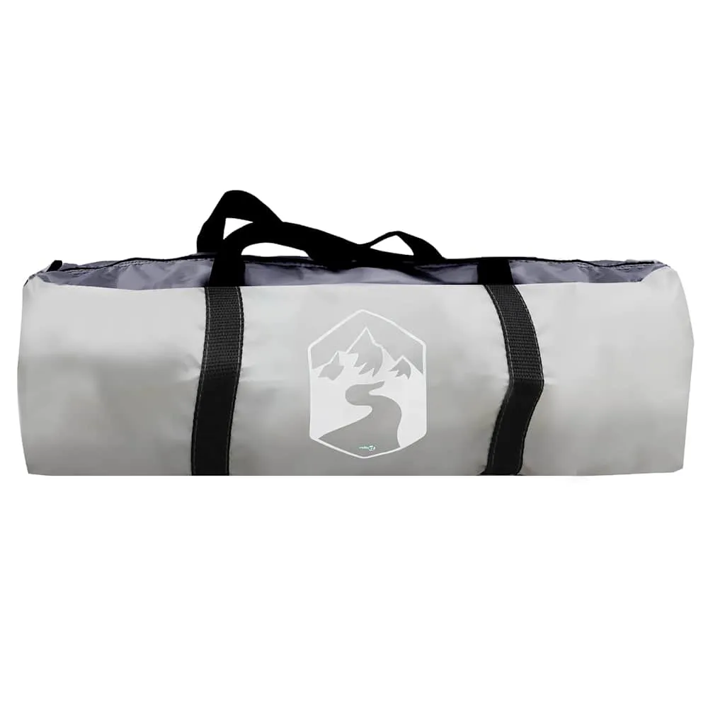 Poolzelt Grau 512 x 458 x 255 cm - Wasserdicht und Tragbar