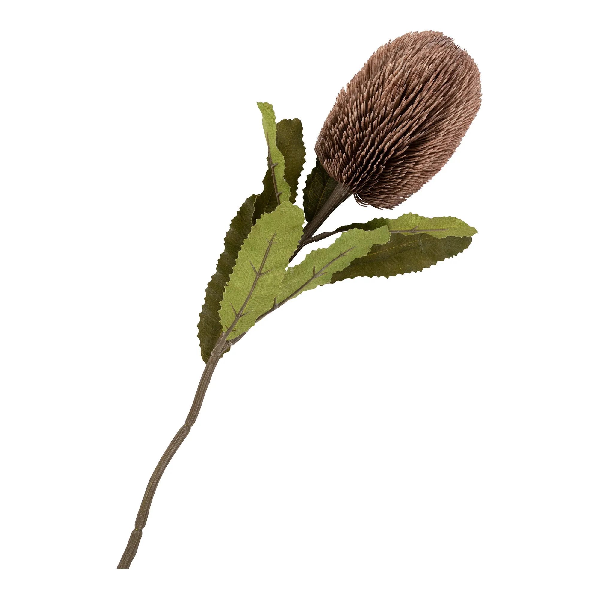 tinkaro Strauß King-Protea PE-Kunststoff Bordeaux Mix