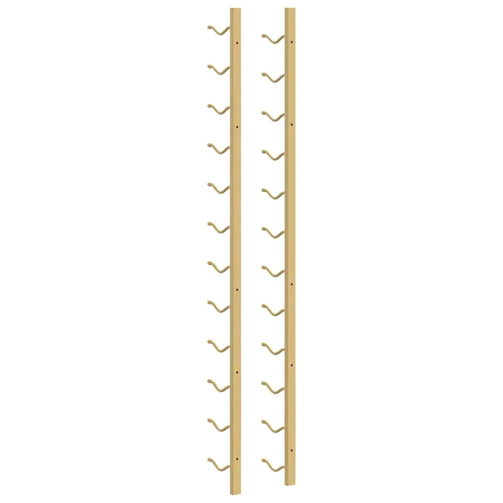 Weinregal Golden 12 Flaschen 12,5 x 2,5 x 116 cm
