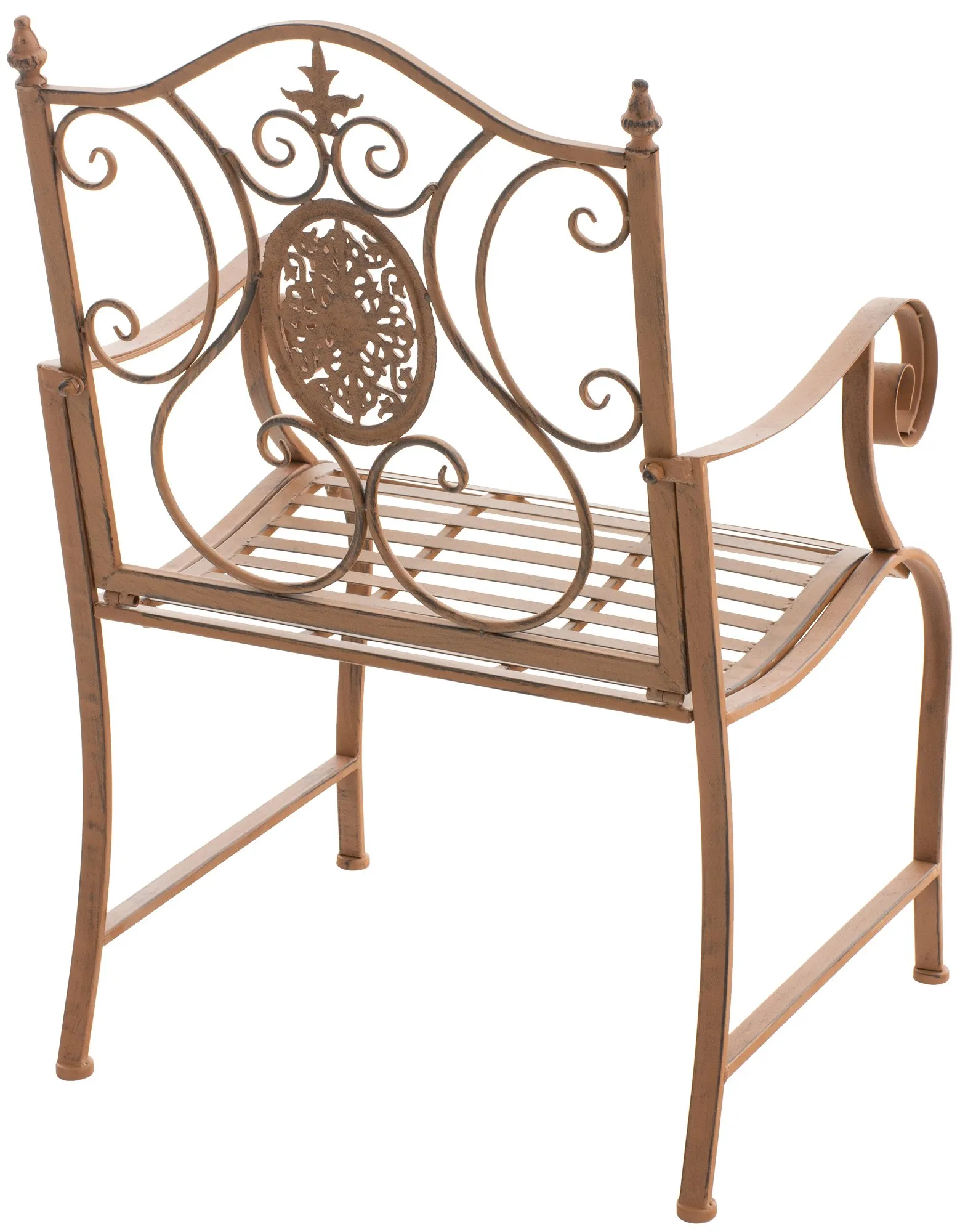 Gartenstühle Punjab 2er Set 94x62x53 cm antik braun