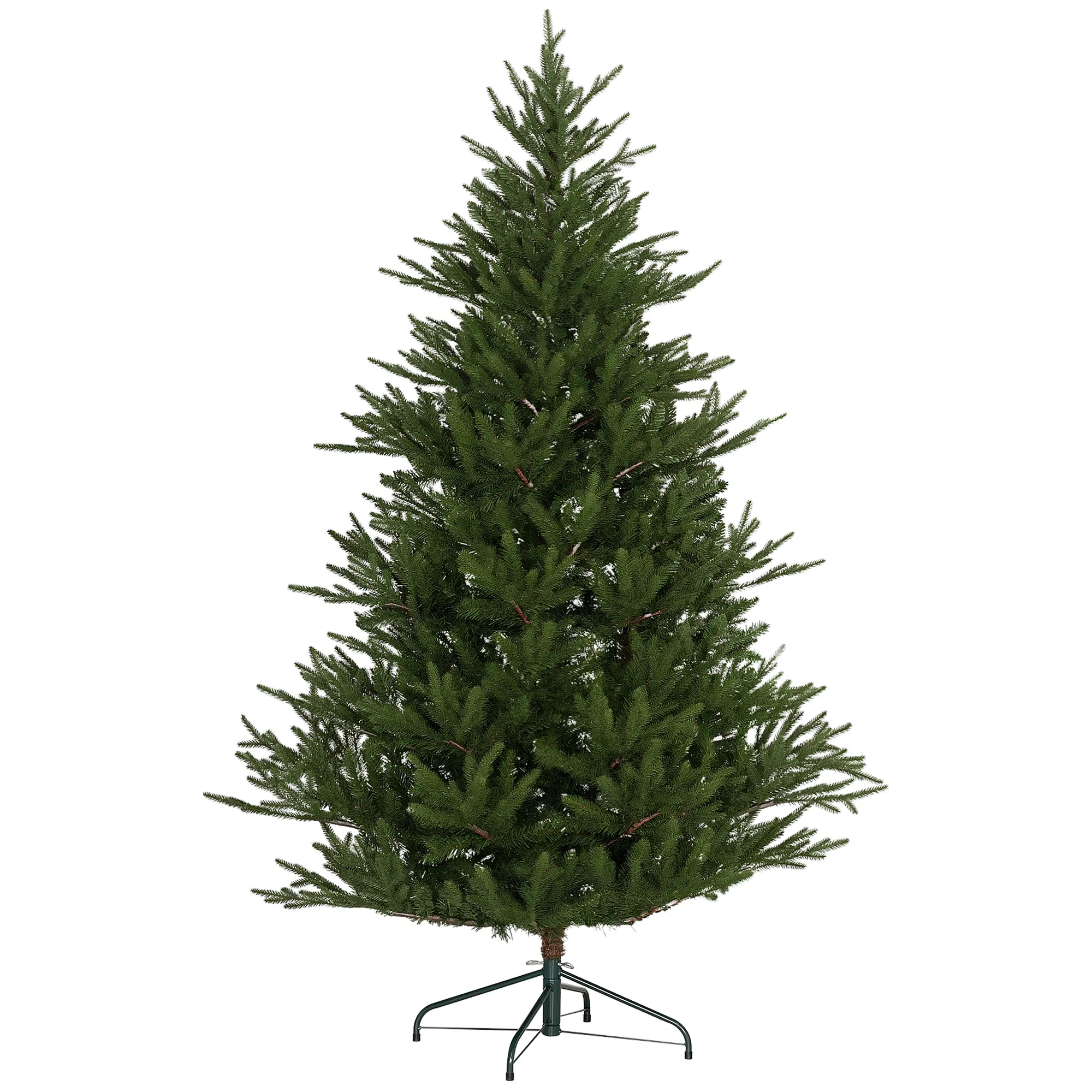 Weihnachtsbaum künstlich 183 cm, realistisch, Kunststoff, Grün