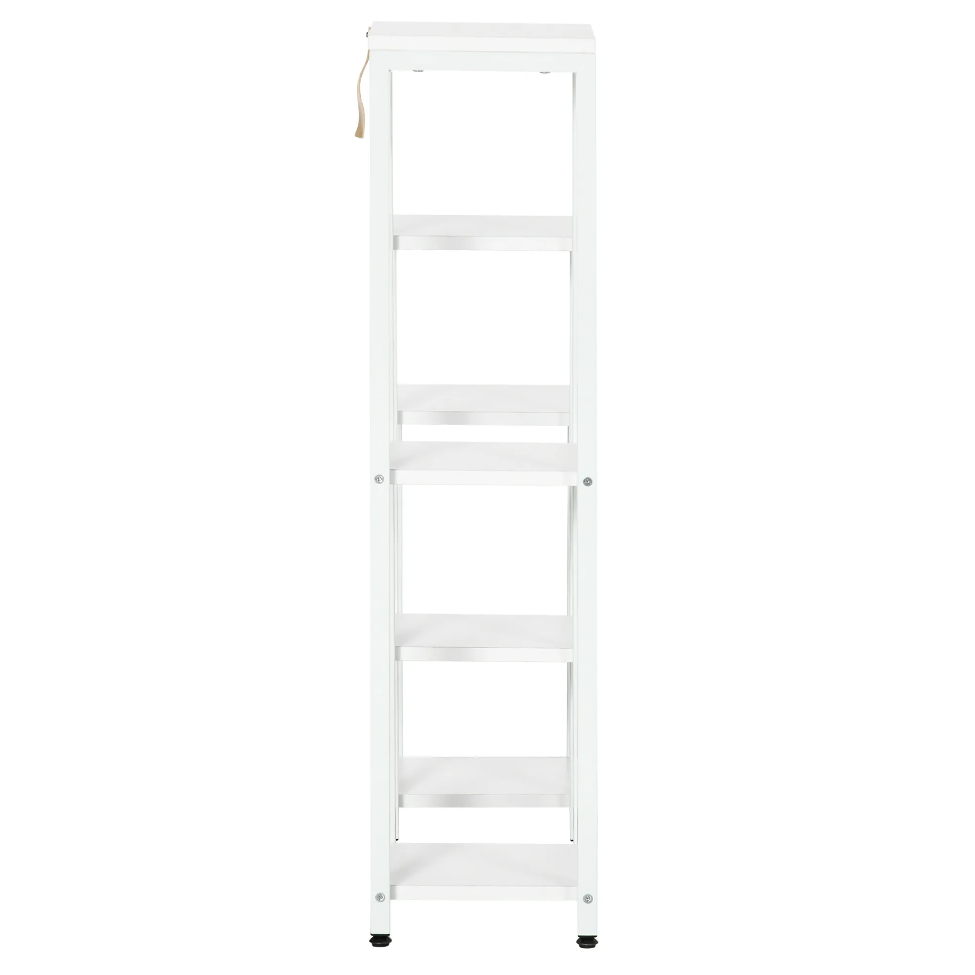 Dekorativer Blumenständer 65L x 23B x 94,5H cm in Weiß