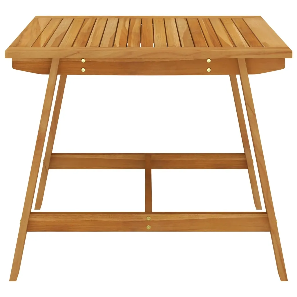 Garten-Esstisch 88x88x74 cm Akazie Massivholz